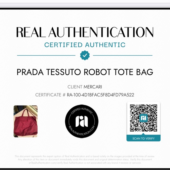 ⛔️ SOLD ⛔️ Prada Tessuto Robot Tote Bag - Picture 16 of 16